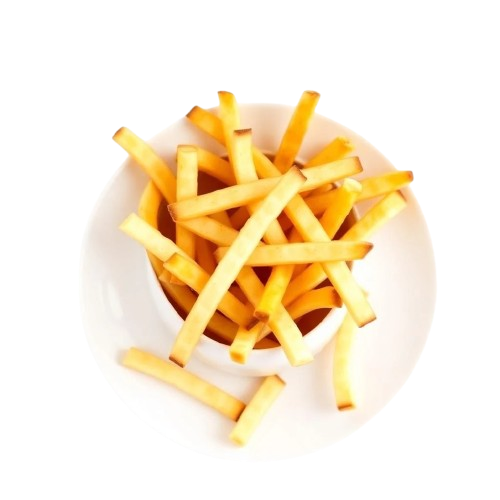 "Classic seasoned fries side dish at Pizza Hut Buffet