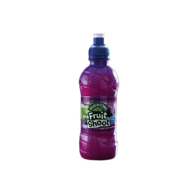 Kids Fruit Shoot soft drink bottle available at Pizza Hut Buffet.