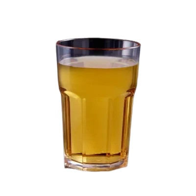 Kids apple juice, 104 kcal, served chilled at Pizza Hut Buffet.