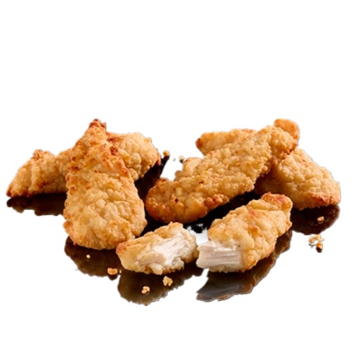 Hot Honey Breaded Chicken Tenders drizzled with hot honey and chilli flakes at Pizza Hut Buffet.