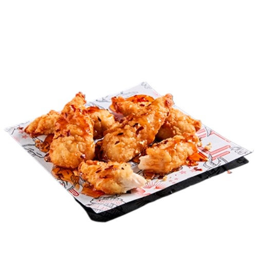 Breaded Chicken Tenders made with 100% chicken breast in crispy breadcrumbs at Pizza Hut Buffet.
