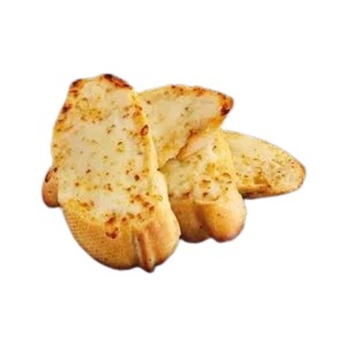 Garlic bread with cheese topping, served at Pizza Hut Buffet.