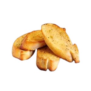 Garlic bread side, oven-baked with buttery garlic flavour at Pizza Hut Buffet.