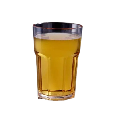 Kids apple juice, 104 kcal, served chilled at Pizza Hut Buffet.