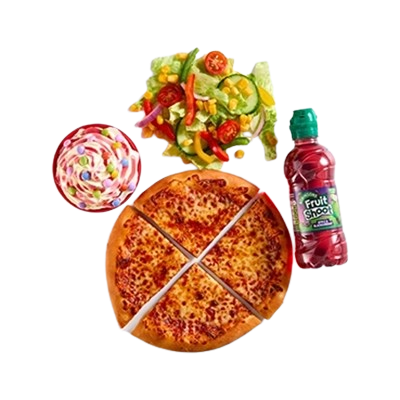 Pizza Hut UK Mini Monsters Kids Meal Deal, 1000 Kcal, only £9.99 family offer.