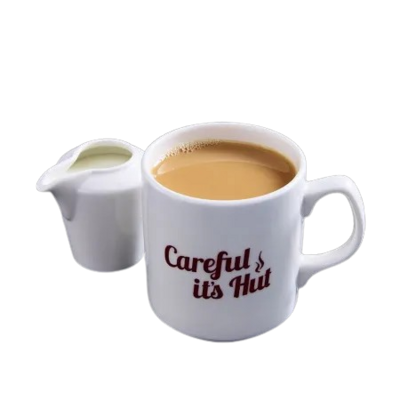 Hot cup of tea at Pizza Hut Buffet, £3.49.