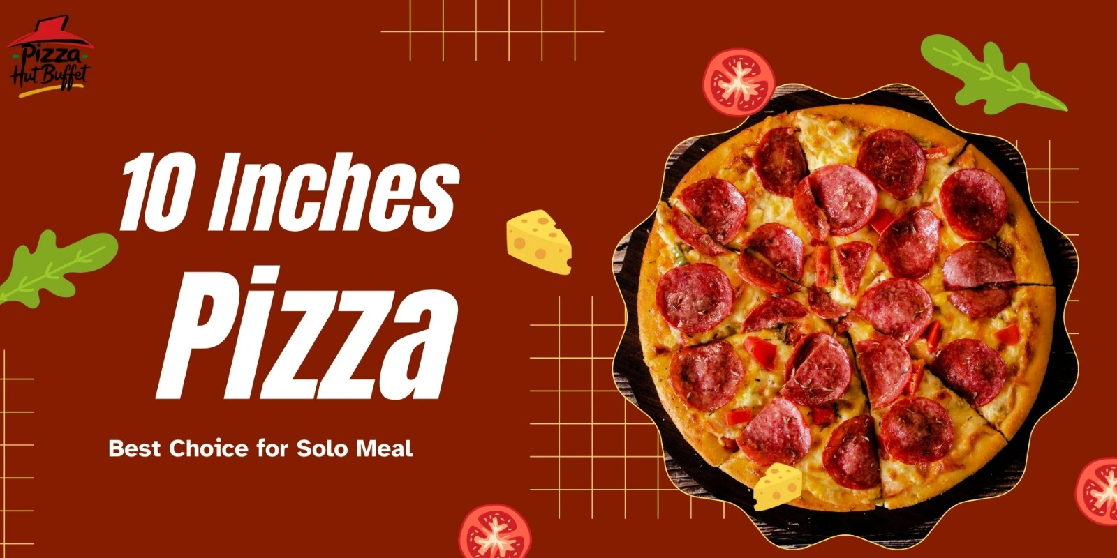 Pizza Hut 10 Inches Pizza