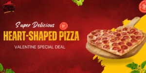 Pizza Hut Heart-Shaped Pizza