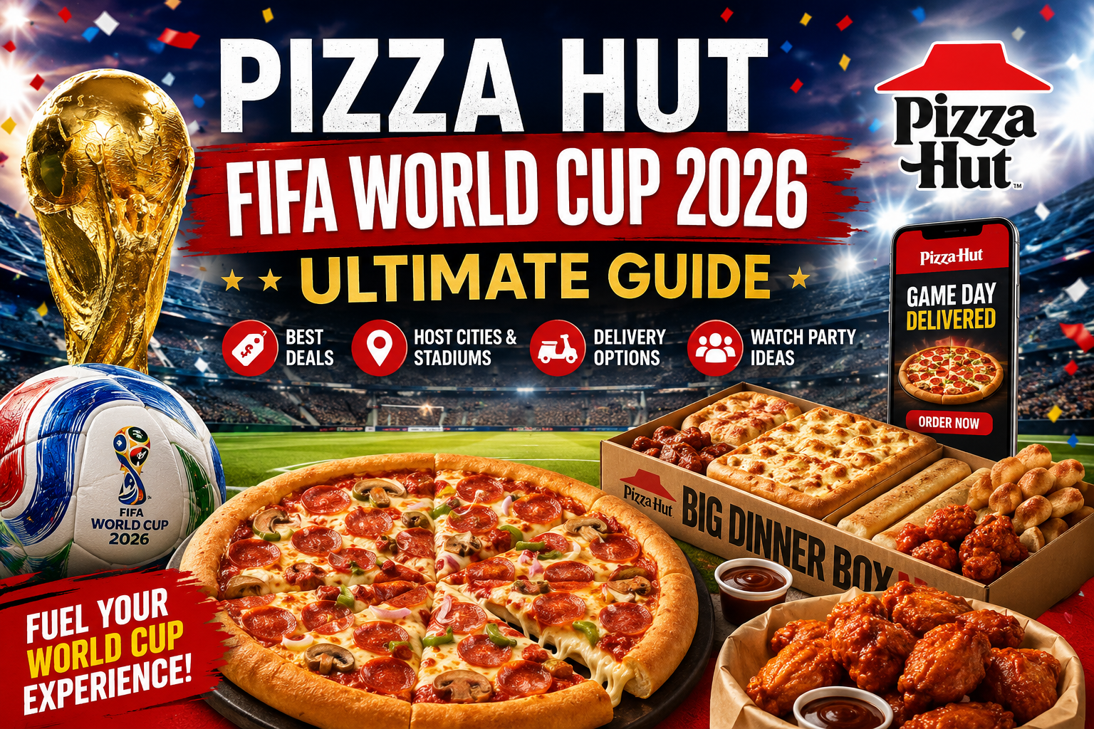 Pizza Hut FIFA World Cup 2026 Deals, Delivery & Guide